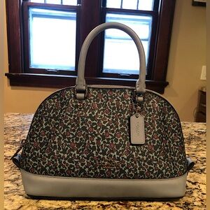 Floral Coach Cross Body